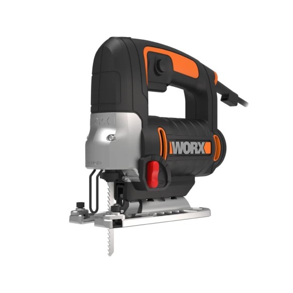 Scie sauteuse pendulaire 650W Worx | WX478.1 | Changement de lame sans outils | Extraction de poussière | Système pendulaire 4 p