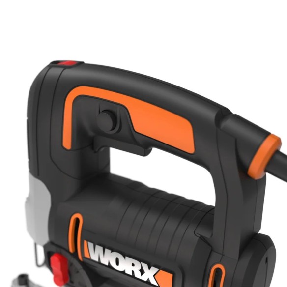 Scie sauteuse pendulaire 650W Worx | WX478.1 | Changement de lame sans outils | Extraction de poussière | Système pendulaire 4 p