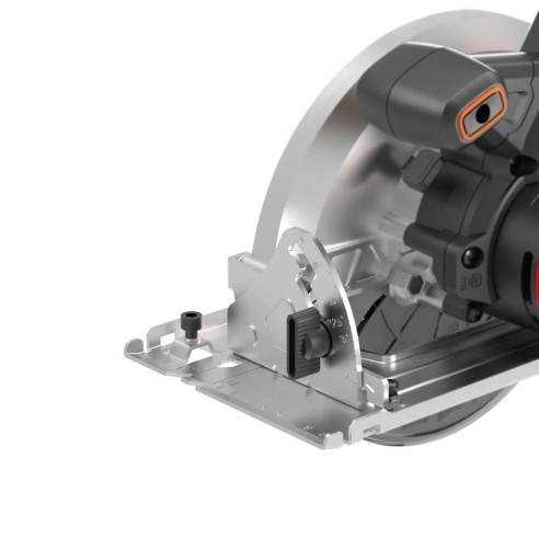 Scie circulaire Brushless 20V Worx | PowerShare | WX520.9 - Sans batterie, ni chargeur | Moteur sans balais, coupe en biseau, ba