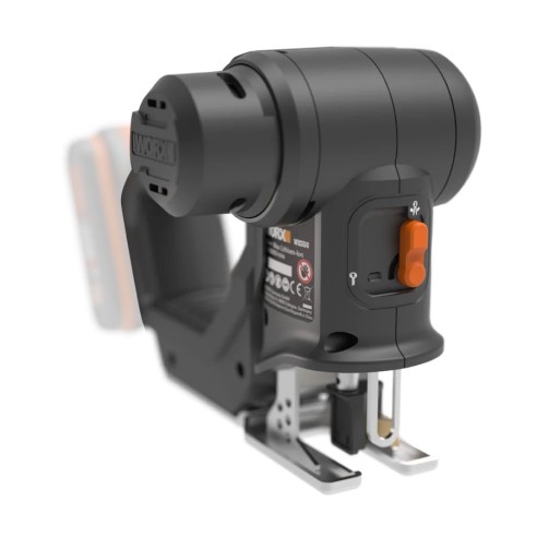 Scie sabre et scie sauteuse 2 en 1 20V Worx | PowerShare | WX550.9 - Sans batterie ni chargeur | Changement de lame sans outils,