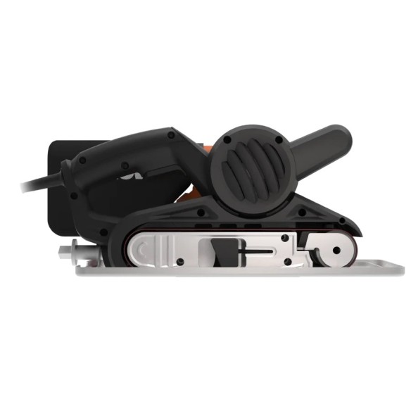 Ponceuse à bande 950W Worx | WX 661.1 | Surface de ponçage 76 x 130 mm, système d'auto-centrage, changement rapide de bande