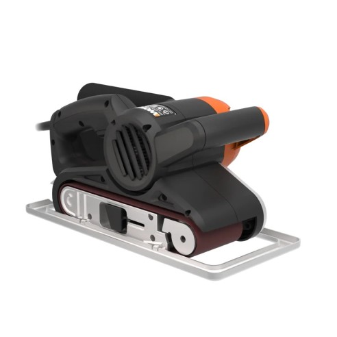 Ponceuse à bande 950W Worx | WX 661.1 | Surface de ponçage 76 x 130 mm, système d'auto-centrage, changement rapide de bande
