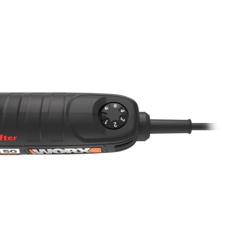 Outils oscillants Sonicrafter 450W F50 Worx | WX681 | Vitesse variable, système Hyperlock | Ancrage universel | Coffret de 39 ac