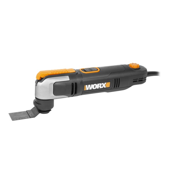 WORX WX686 - Outil multi fonctions (250 W, inclut des accessoires et un Coffret)