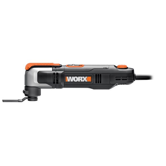 WORX WX686 - Outil multi fonctions (250 W, inclut des accessoires et un Coffret)