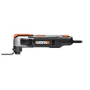 WORX WX686 - Outil multi fonctions (250 W, inclut des accessoires et un Coffret)