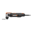 WORX WX686 - Outil multi fonctions (250 W, inclut des accessoires et un Coffret)