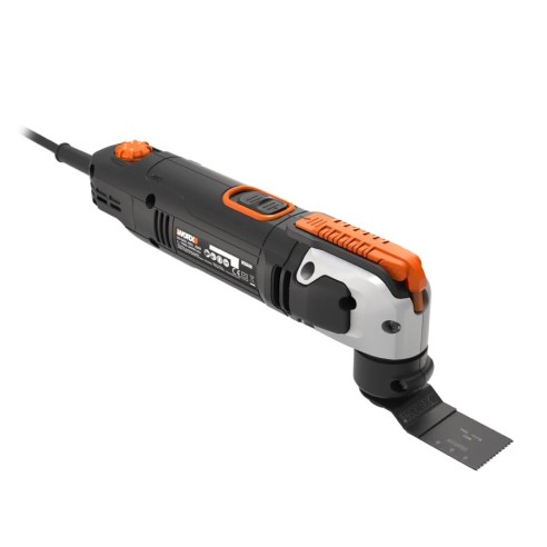 WORX WX686 - Outil multi fonctions (250 W, inclut des accessoires et un Coffret)