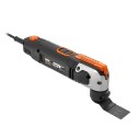 WORX WX686 - Outil multi fonctions (250 W, inclut des accessoires et un Coffret)