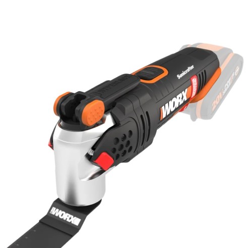 Multiherramienta Brushless Sonicrafter 20V Worx | PowerShare | WX693.9 - Sans batterie, ni chargeur | Moteur sans balais, vitess