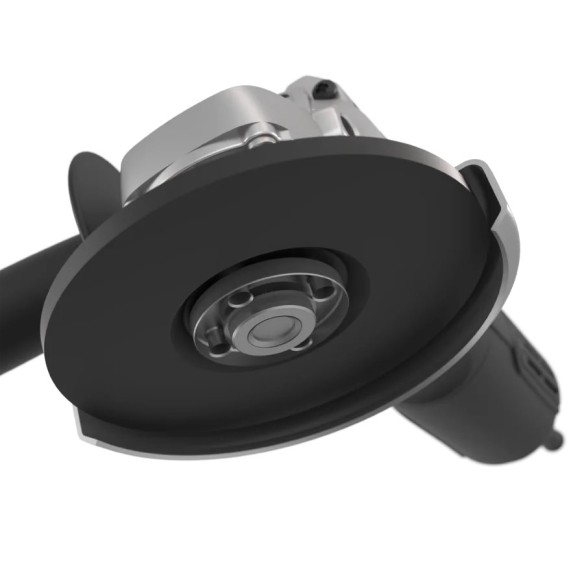 Meuleuse 125mm 800W | Worx | WX713 | Balais auto-déconnectants, grilles amovibles, verrouillage de broche