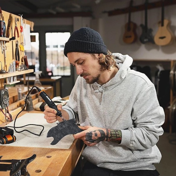 Outil rotatif MakerX 20V Worx | PowerShare | WX739 - batterie 2.0Ah avec indicateur | coffret de 30 accessoires