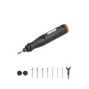 Outil rotatif MakerX 20V Worx | PowerShare | WX739.9 - Sans batterie ni chargeur | coffret de 20 accessoires