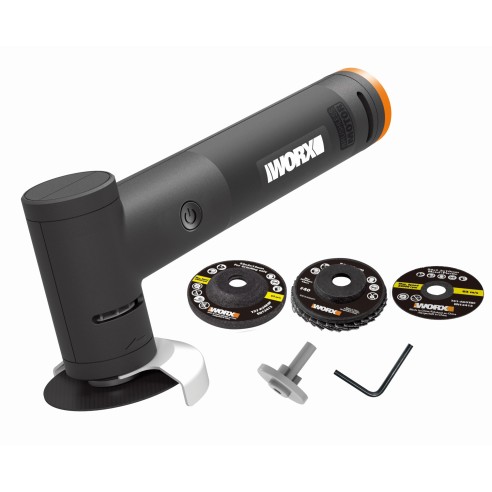 Mini meuleuse MakerX 20V Worx | PowerShare | WX741.9 - Sans batterie, ni chargeur, ni HUB | Moteur sans balais, design micro-erg
