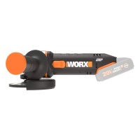 Meuleuse 125mm WX803.9 | 20V Max. | Worx | PowerShare | N'inclut pas de batterie ni de chargeur | Blocage de l'arbre | Carcasse  2