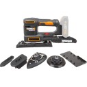 Lijadora 5 en 1 Sandeck 20v Máx. | WORX |  PowerShare | WX820.9 | Sin batería ni cargador | 5 funciones con cambio fácil | Veloc