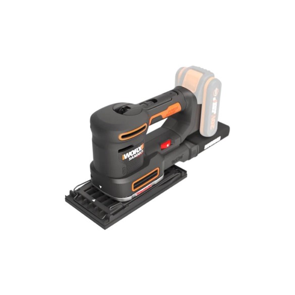 Ponceuse orbitale sans fil Worx Sandeck 5 en 1 WX820 - 20V - Sans batteries, chargeur ni Coffret