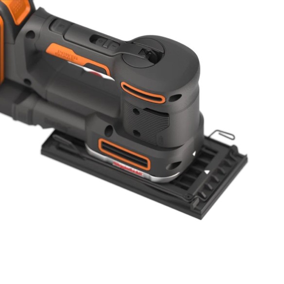 Ponceuse orbitale sans fil Worx Sandeck 5 en 1 WX820 - 20V - Sans batteries, chargeur ni Coffret