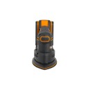 Ponceuse orbitale sans-fil Worx WX822.9 - 20V - Inclut 1 batterie 2Ah, chargeur et Coffret