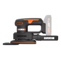 Ponceuse orbitale sans fil Worx WX822.9 - 20V - Sans batterie, chargeur ni Coffret