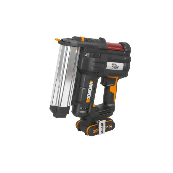 WORX, Cloueur Agrafeuse 20 V 2,0 Ah (1 bat), Multicolore, wx 840