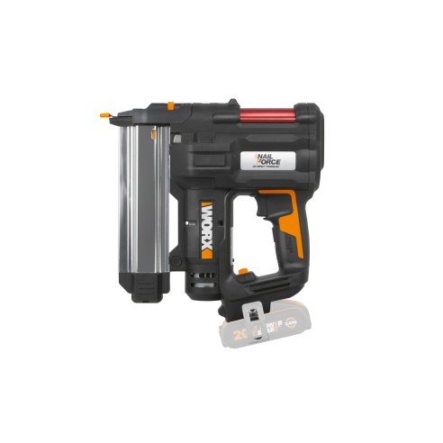 WORX, Agrafeuse Cloueuse 20 V (S/sans batterie), Multicolore, wx 840,9