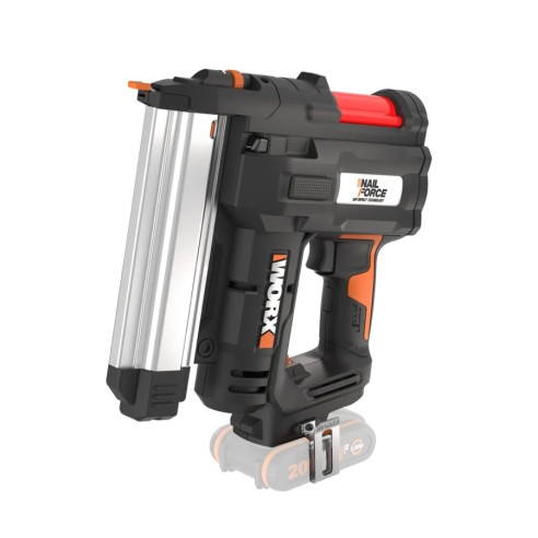WORX, Agrafeuse Cloueuse 20 V (S/sans batterie), Multicolore, wx 840,9