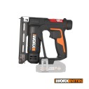 Cloueur agrafeuse 20V Max. | PowerShare | WX843.9 | Sans batterie ni chargeur | Clous 1,2mm type 47 et agrafes 11,4mm type 53 | 