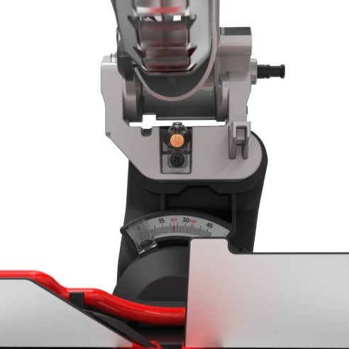 Ingletageuse 20V Worx | PowerShare | WX845.9 - Sans batterie, ni chargeur | Démarrage progressif, système de pinces, guide de co