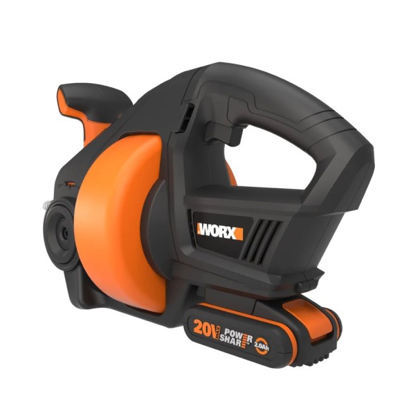 Worx WX891 - Déboucheur 20V (1 bat 2.0Ah)