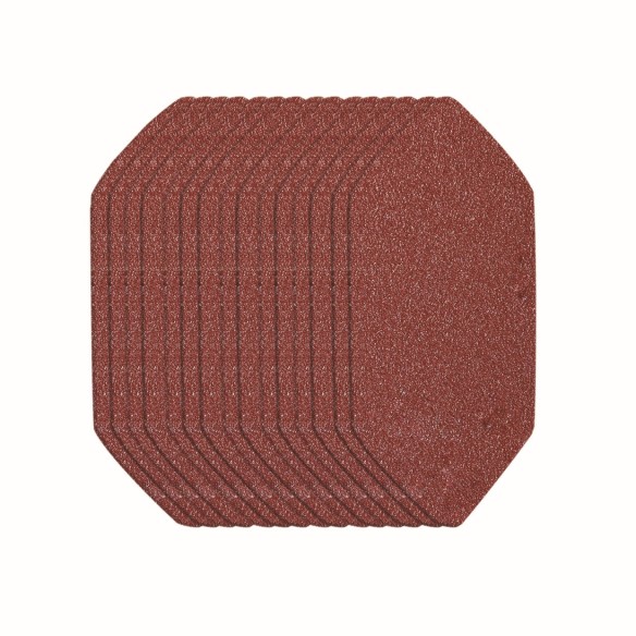 Worx WA2003 - 15 Feuilles abrasives doigt pour WX820 (60, 80, 120)