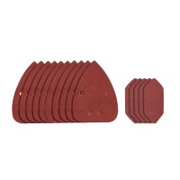 Worx WA2068 Coffret de 15 Feuilles Abrasives pour Ponceuse Détails, Noir, 240 g