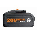 Jeu de 2 Batteries Worx 20V 4Ah PowerShare - WA3553.2