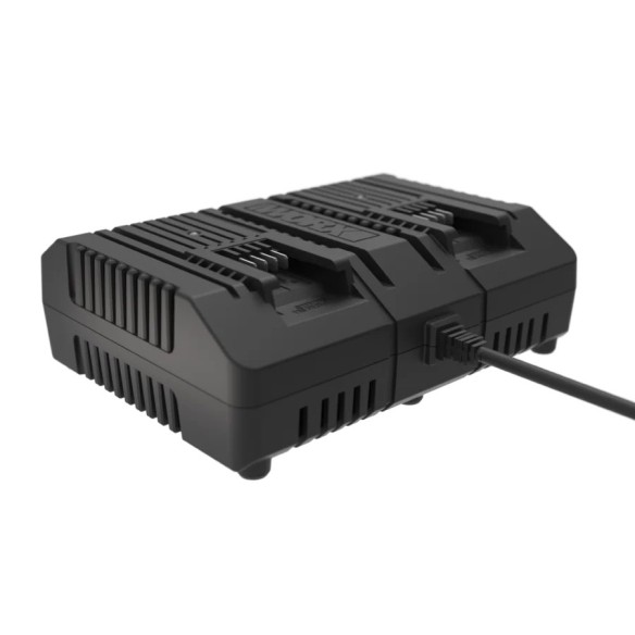 Chargeur rapide pour 2 Batteries Worx WA3883 - 20V Powershare