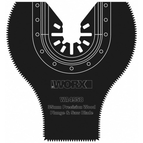 WORX WA4958 - Lame 2en1 coupe bois et immersion 35mm