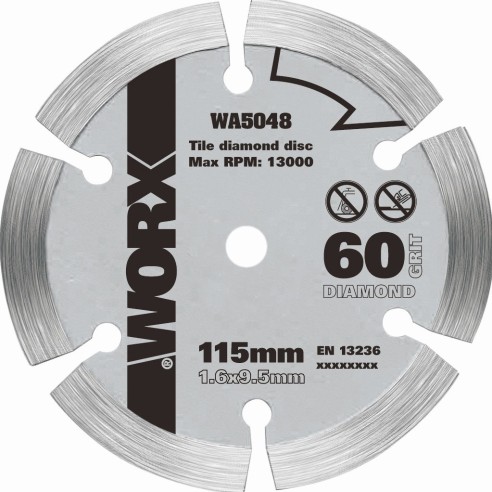 Worx WA5048 - Disque diamant Ø115mm WX427