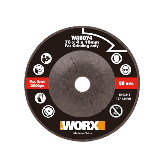 WORX WA6074 - Disque de ponçage pour découpeur WX801 (76 mm)