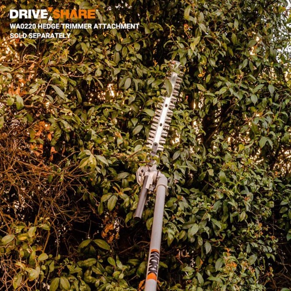 Coupe-bordures et débroussailleuse à batterie 40V Max (2 * 20V) Worx | WG186E.92 | PowerShare | N'inclut pas la batterie ni le c