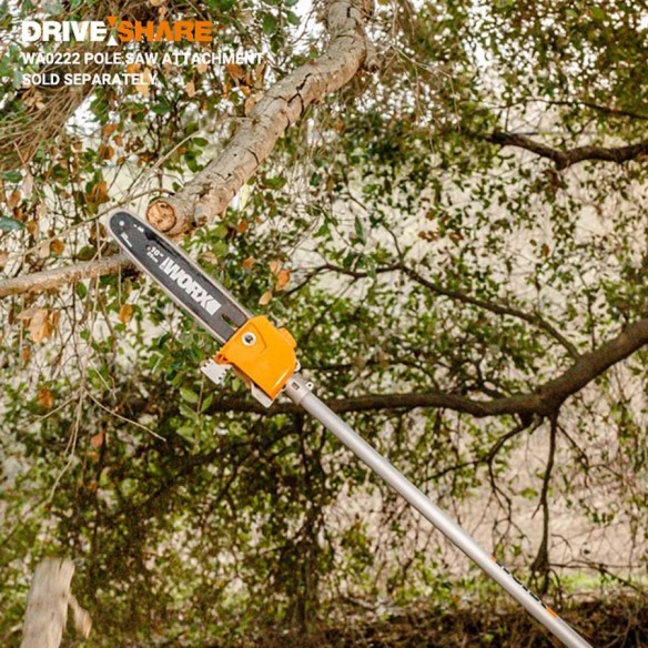 Coupe-bordures et débroussailleuse à batterie 40V Max (2 * 20V) Worx | WG186E.92 | PowerShare | N'inclut pas la batterie ni le c