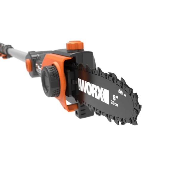 WORX WG349E Tronçonneuse, Couleur Noir, 20 cm
