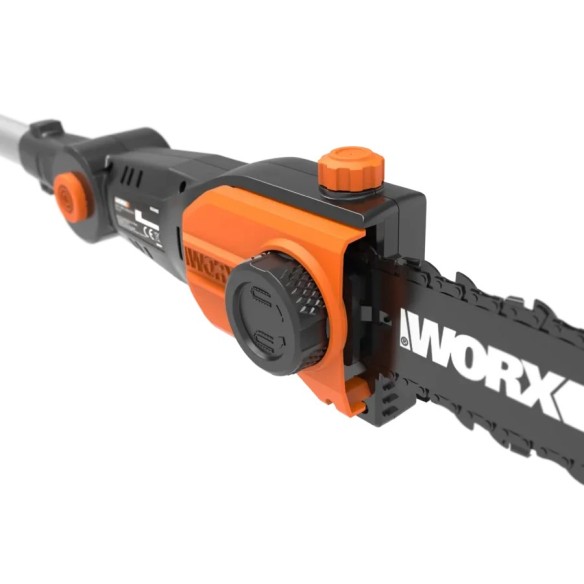 WORX WG349E.9 Tronçonneuse, Couleur Noir, 20 cm