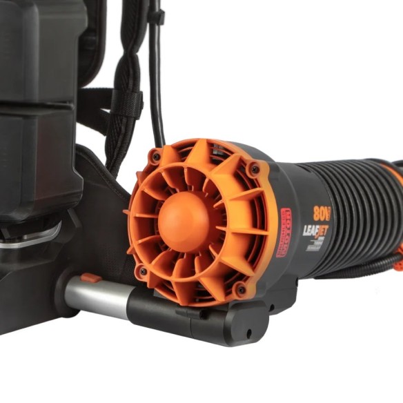 Souffleur de feuilles 80V Max. WORX NITRO | WG572E | PowerShare | Inclut 4 batteries de 20V et 4Ah | Chargeur BaseCamp | Technol
