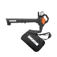 Souffleur aspirateur de feuilles 40V Max. 2x20V | WG583E.9 | PowerShare | Sans batterie ni chargeur | 2 en 1 Souffler et aspirer 2