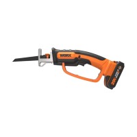 Scie multifonction 20V Max. Worx | PowerShare | WG894E | Inclut 1 batterie 2Ah et chargeur | 20 cm de profondeur de coupe