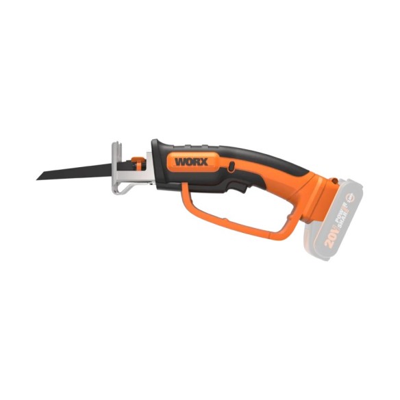 Scie multifonction 20V Max. Worx | PowerShare | WG894E.9 - Sans batterie ni chargeur | Jusqu'à 20 cm de profondeur de coupe