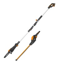 MOTOCONTEUSE + TAILLE-HAIES PERT WG908E 20V WORX