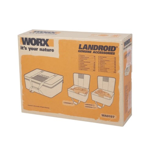 WORX Coffret de stockage Landroid WA0197, idéal pour l'hiver des tondeuses robots