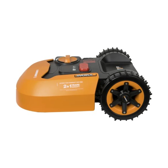 WORX Roues Landroid WA0952 Super-Grip – Pour une meilleure capacité de montée – Professionnel sur terrains difficiles – Compatib