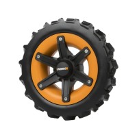 WORX Roues Landroid WA0953 Tout-Terrain – pour sols mous et gazon humide – adapté pour des pentes allant jusqu'à 22 ° ou 40 % – 