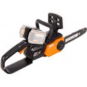 WORX Tronçonneuse 40 V Max, PowerShare, Ne comprend pas de batterie ni de chargeur, Lubrification automatique de chaîne, Changem